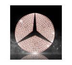 ⁦اكسسوار لتزين شعار الدركسيون مناسب لسيارات مرسيدس  New E Class 2016-2019 / لون روز جولد⁩ - الصورة ⁦5⁩