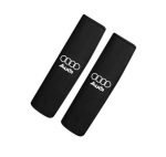 Car seat belt pouch 2 Piece for Audi - TK500 - Black - Image 3
