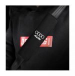 Car seat belt pouch 2 Piece for Audi - TK500 - Black - Image 6