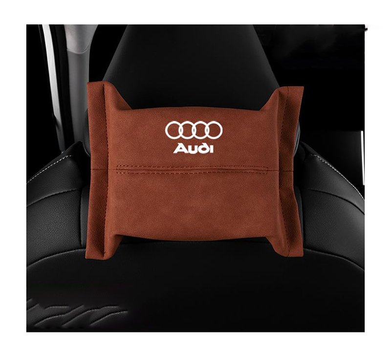 fdhftjh (1) Car tissue box for Audi - TK100 - Brown Color - Image 1