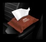 Car tissue box for Audi - TK100 - Brown Color - Image 2