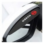 Rain Visor for the side view mirror of the car Two-piece good visibility during rain - RW10 - for Nissan cars