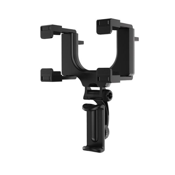 Mobile holder for the car fixed on the salon mirror is compatible with all mobiles - No183
