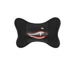 Car Leather Head and Neck Support Set of 2 Pieces - CFSJ-0 - Shark - Image 5