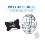 Car Leather Head and Neck Support Set of 2 Pieces - CFSJ-0 - Shark - Image 4