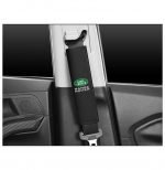 Car seat belt pouch 2 Piece for Land Rover - TK500 - Black