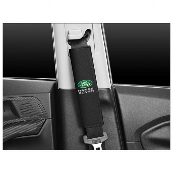 Car seat belt pouch 2 Piece for Land Rover - TK500 - Black