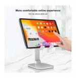 Desktop Foldable Stand For Mobile - MQ100- White - Image 9