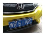 Car Number Plate Holder Fits All Cars - CPS-398 - Black Color - Image 7