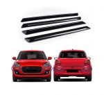 Car Bumper Protection Set 4 Pieces Anti Bumper & Scratch of all Cars - DA816 - Black Color - Image 2