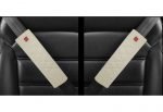 Car seat belt pouch 2 Piece for all Cars- SP10 - Beige - Image 3