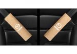 Car seat belt pouch 2 Piece for Mazda - TK500 - Beige - Image 6