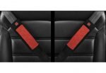 Car seat belt pouch 2 Piece for all Cars- SP10 - Black & Red - Image 5