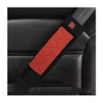 Car seat belt pouch 2 Piece for all Cars- SP10 - Black & Red - Image 6
