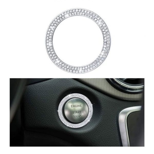 Engine start button switch frame For Mercedes C Class 2019-2020