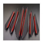 Car Fender Accessories 6 Pieces - SP-01 - Carbon - Image 2