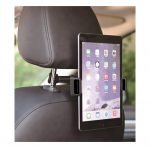 Holder for Tablet & Mobile installed on the back of the seat in the car - WX20 - Black - Image 4