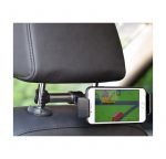 Holder for Tablet & Mobile installed on the back of the seat in the car - WX20 - Black - Image 5