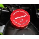 Cover car cooling water For Mercedes C 2008-2014 / Red Color