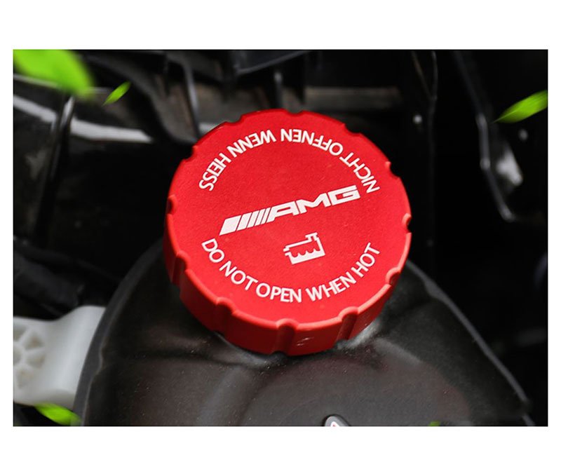 ءئؤءئءئ Cover car cooling water For Mercedes C 2008-2014 / Red Color - Image 1