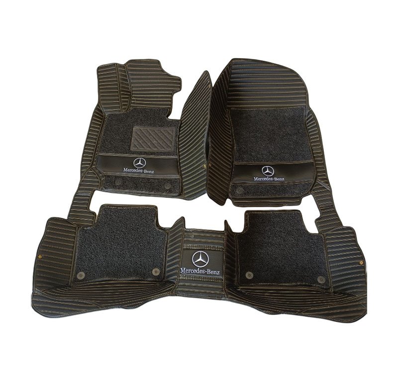 1-PhotoRoom Car Mats High Quality Materials for MERCEDES CLA 2015- 2020 / Black Color - Image 1