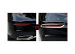 Car rear fog light accessories For Mercedes New E Class 2016-2019 / Silver Color ( 2 Pieces ) - Image 5