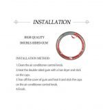 Cover Air conditioning control button For Mercedes  GLE 2015-2017 Large ( 2 Pieces )  /  Silver Color - Image 11