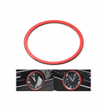 Car clock frame For Mercedes New E Class 2016-2019 / Red Color