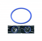 Car clock frame For Mercedes New E Class 2016-2019 / Blue Color