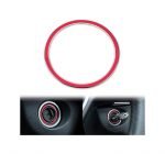 Car key frame For Mercedes C Class 2008-2014 / Red Color