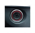 Car key frame For Mercedes C Class 2008-2014 / Red Color - Image 5