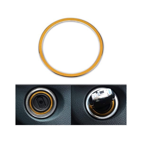 Car key frame For Mercedes C Class 2008-2014 / Gold Color