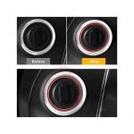 Car key frame For Mercedes C Class 2008-2014 / Red Color - Image 6