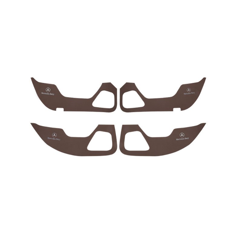 BROWN Car interior door cover For Mercedes A Class 2020 / Brown Color - Image 1