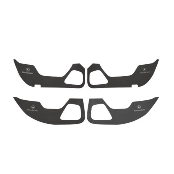 Car interior door cover For Mercedes A Class 2020 / Black Color
