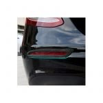 Car rear fog light accessories For Mercedes New E Class 2016-2019 / Carbon Color ( 2 Pieces ) - Image 4