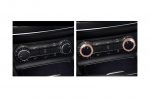 Cover Air conditioning control button For Mercedes  GLA 2016-2019 ( 2 Pieces )  /  Rose Gold Color - Image 2