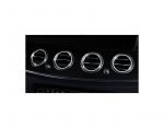 Inner frame for air conditioning vents For Mercedes New E Class 2016-2019 / Silver Color ( 4 Pieces ) - Image 2