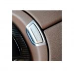 Center console opening button cover For Mercedes New E Class 2016-2019 / Silver Color - Image 3