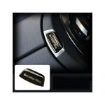 Center console opening button cover For Mercedes New E Class 2016-2019 /  Black Color - Image 4