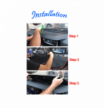 Car dashboard noise insulation For Mercedes New E Class 2016-2019 - Image 2