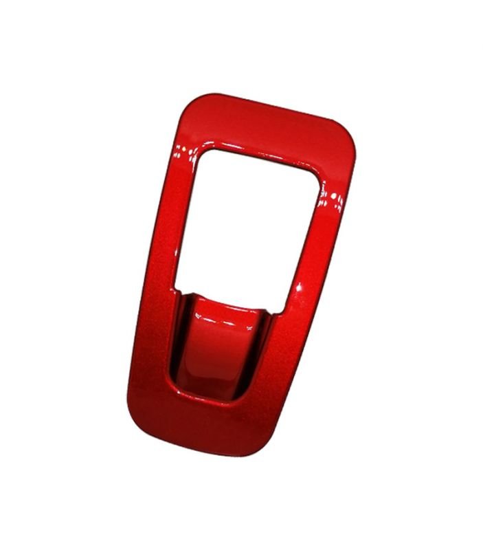 Untitled-1 Hand brake buttons outer frame For Mercedes New E Class 2016-2019 / Red Color - Image 1