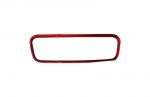 Console slot outer frame For Mercedes New E Class 2016-2019 / Red Color - Image 2
