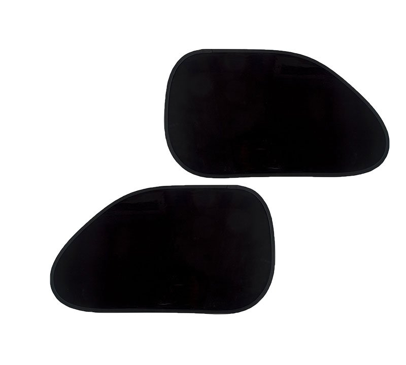 Untitled-1 شماسة سيارة صغيرة قطعتين تمنع اشعة الشمس بشكل كامل مقاس 63.5 * 39 سم قابلة للطي مناسبة لجميع السيارات - SL-168 - الصورة 1