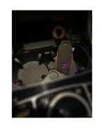 غطاء  لمفتاح السيارة لمرسيدس  E Class 2016-2019  / لون اسود X برتقالي
