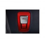 Hand brake buttons  outer frame For Mercedes New E Class 2016-2019 / Red Color - Image 2