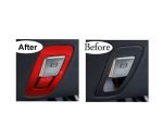 Hand brake buttons  outer frame For Mercedes New E Class 2016-2019 / Red Color - Image 3