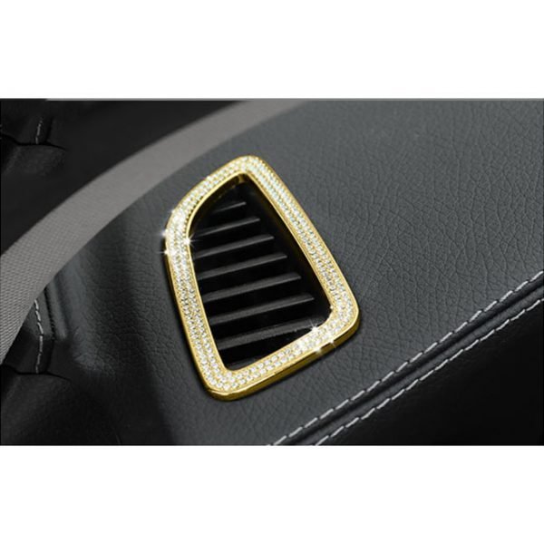 Air Conditioner Frame For Mercedes New E Class  2016-2019 ( 2 Pieces )  / Gold Color