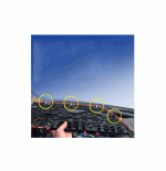 Car dashboard noise insulation For Mercedes New E Class 2016-2019 - Image 4