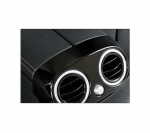 Rear air conditioner vents frame For Mercedes New C Class 2016-2019 ( 2 Pieces ) / Glossy Black Color - Image 3